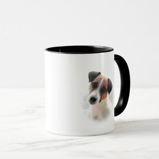 Jack-Russell-Kaffee-Tasse Tasse (VorderseiteRechts)