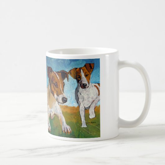 Jack Russell Kaffeetasse (Rechts)