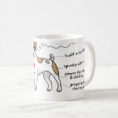 Jack Russell Kaffeetasse (VorderseiteRechts)