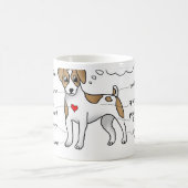 Jack Russell Kaffeetasse (Mittel)