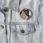 Jack Russell klein Hund Button (Beispiel)