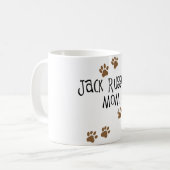 Jack-Russell-Mama Kaffeetasse (Vorderseite Links)