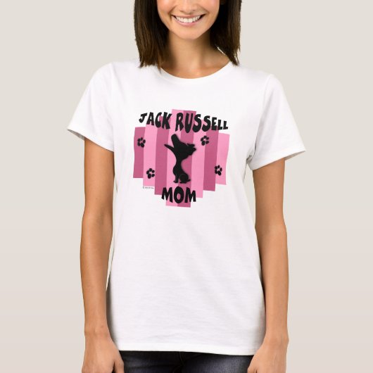 Jack Russell Mama T - Shirt (Vorderseite)