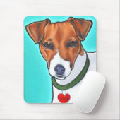 Jack-Russell-Mausunterlage Mousepad (Mit Mouse)