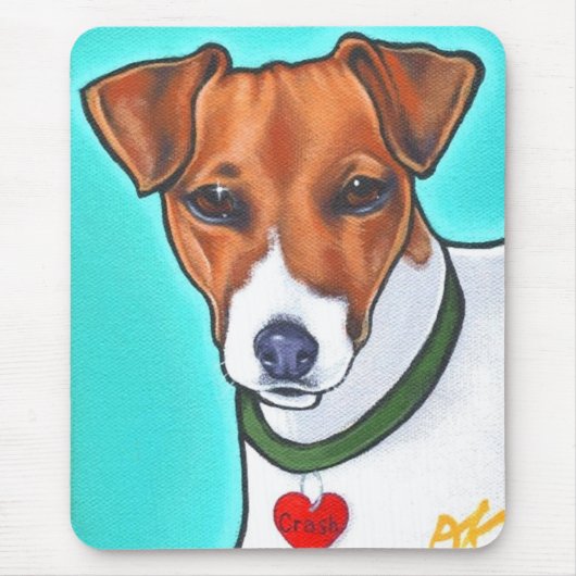 Jack-Russell-Mausunterlage Mousepad (Vorne)