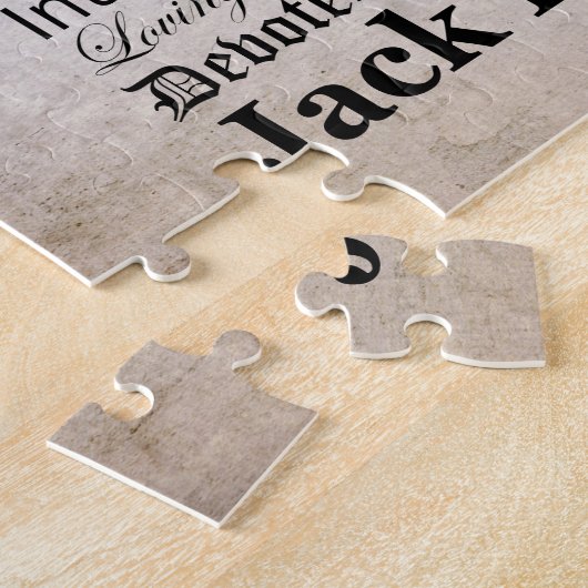 Jack-Russell-Merkmal-Puzzlespiel Puzzle (Seite)