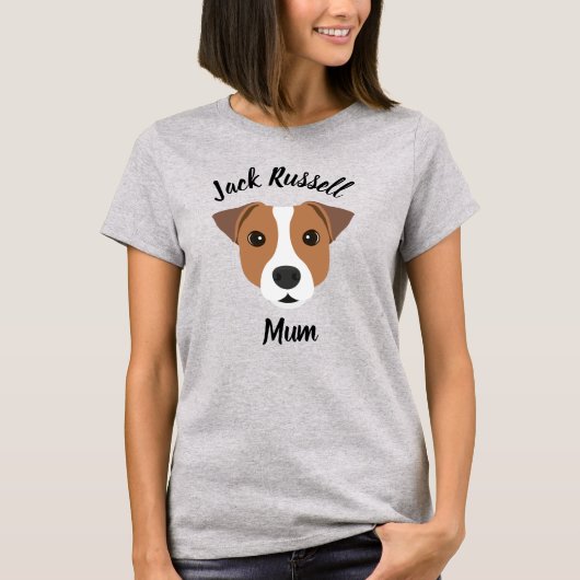 Jack Russell Mum T-Shirt (Vorderseite)