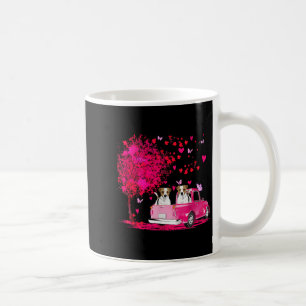 Jack Russell Paar Truck Frohes Valentinstag Gif Kaffeetasse