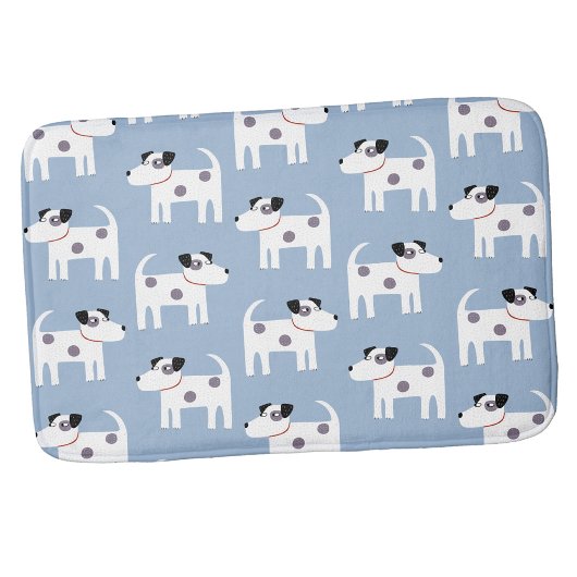 Jack Russell Parson Terrier Dog Pattern Badematte