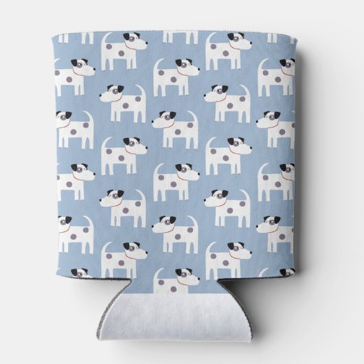 Jack Russell Parson Terrier Dog Pattern Dosenkühler (Rückseite)