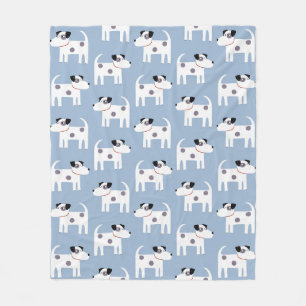 Jack Russell Parson Terrier Dog Pattern Fleecedecke