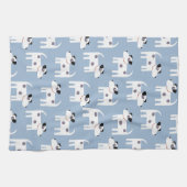 Jack Russell Parson Terrier Dog Pattern Geschirrtuch (Horizontal)