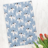 Jack Russell Parson Terrier Dog Pattern Geschirrtuch
