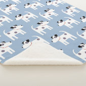 Jack Russell Parson Terrier Dog Pattern Sherpadecke (3/4)