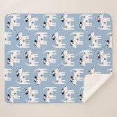 Jack Russell Parson Terrier Dog Pattern Sherpadecke (Vorderseite (Horizontal))