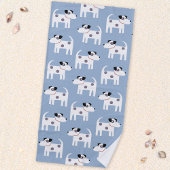 Jack Russell Parson Terrier Dog Pattern Strandtuch