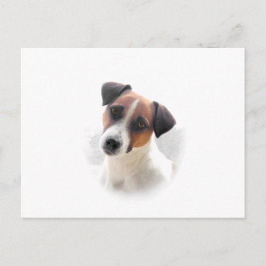 Jack Russell Postcard Postkarte (Vorderseite)
