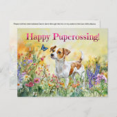 Jack Russell Postcross - Postkarte (Vorne/Hinten)