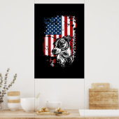 Jack Russell Poster (Küche)