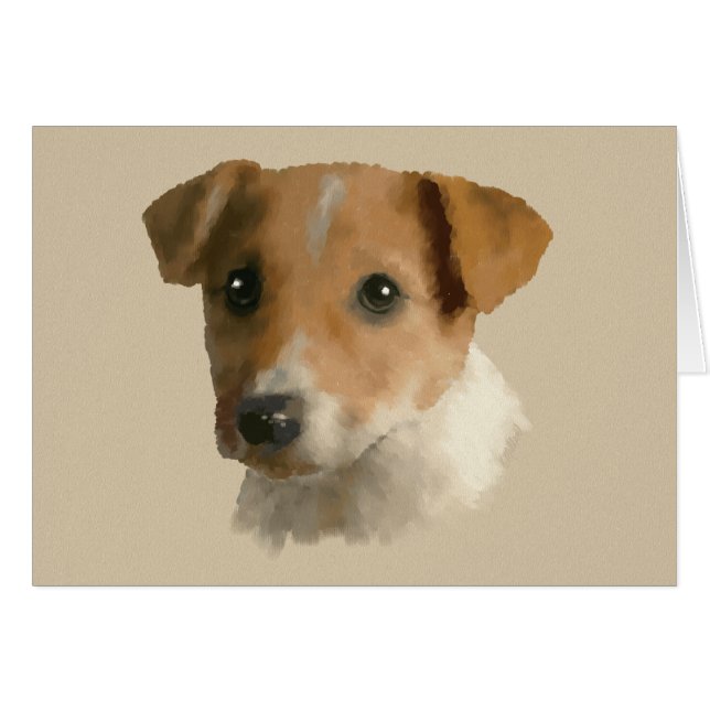 Jack Russell Puppy (Vorderseite (Horizontal))