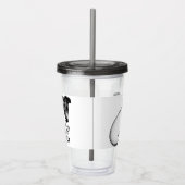 Jack Russell Puppy 10 Wochen alt Acryltrinkbecher (Rechts)