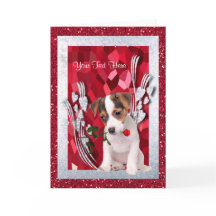 Jack Russell Puppy individualisiert It Valentine G