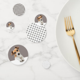 Jack Russell Puppy Sweet Adorable Baby Russell Konfetti