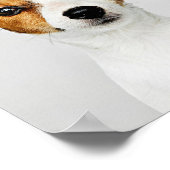 Jack Russell Retriever Puppy Poster (Ecke)