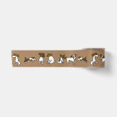 Jack Russell Satin Ribbon Satinband (Vorderseite)