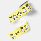 Jack Russell Satinband (Rückseite)