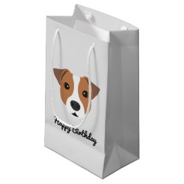 Jack Russell Small Geschenktasche Kleine Geschenktüte