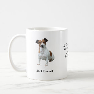 Jack-Russell-Tasse - mit zwei Bildern und einem Kaffeetasse