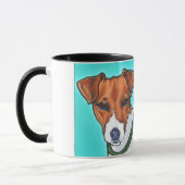 Jack-Russell-Tasse Tasse (Links)