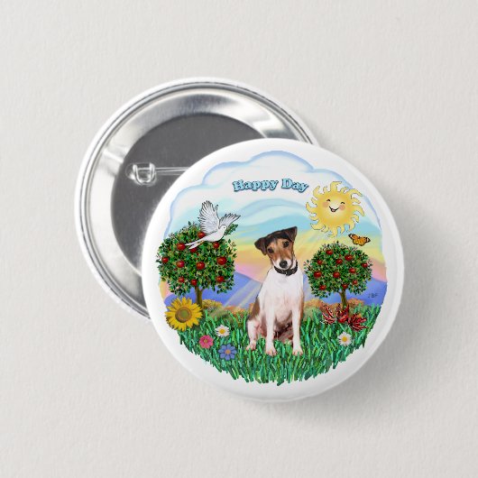 Jack Russell Terrier 1 (1) Button (Vorne & Hinten)