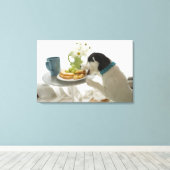 Jack russell Terrier. 4 Leinwanddruck (Insitu (Holzboden))