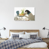 Jack russell Terrier. 4 Leinwanddruck (Insitu (Schlafzimmer))