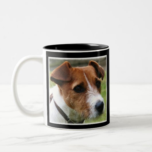 Jack Russell Terrier Anpassbare Tasse (Links)