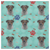 Jack Russell Terrier Art Stoff (Muster)