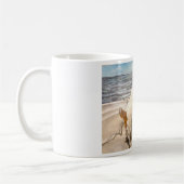 Jack-Russell-Terrier auf Boot Kaffeetasse (Links)