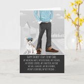 Jack Russell Terrier aus dem Hundelagerwagen Karte (Gelbe Blume)