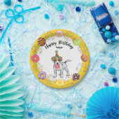 Jack Russell Terrier Birthday Party Paper Plate Pappteller (Party)