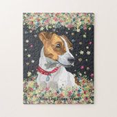 Jack Russell Terrier Black Puzzle (Vertikal)