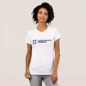 Jack-Russell-Terrier-Blau T-Shirt (Vorne ganz)