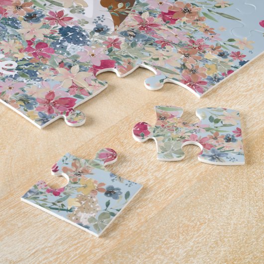 Jack Russell Terrier Blue Puzzle (Seite)