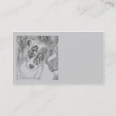 Jack Russell Terrier Business Card - "Julep" Visitenkarte (Rückseite)
