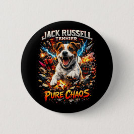 Jack Russell Terrier Button