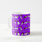 Jack Russell Terrier Cartoon Tasse (Vorderseite Links)