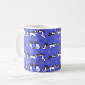 Jack Russell Terrier Cartoon Tasse (Vorderseite Links)