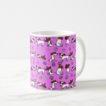 Jack Russell Terrier Cartoon Tasse
