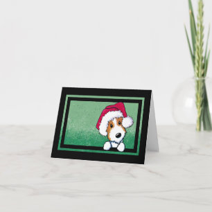 Jack Russell Terrier Christmas Feiertagskarte
